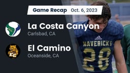Recap: La Costa Canyon  vs. El Camino  2023