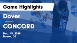 Dover  vs CONCORD  Game Highlights - Dec. 15, 2018