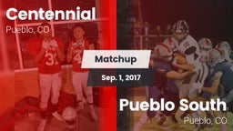 Matchup: Centennial High vs. Pueblo South  2017