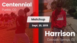 Matchup: Centennial High vs. Harrison  2019