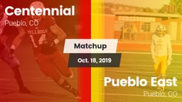 Matchup: Centennial High vs. Pueblo East  2019