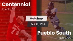 Matchup: Centennial High vs. Pueblo South  2020