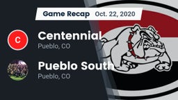 Recap: Centennial  vs. Pueblo South  2020