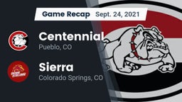 Recap: Centennial  vs. Sierra  2021