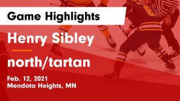 Henry Sibley  vs north/tartan Game Highlights - Feb. 12, 2021