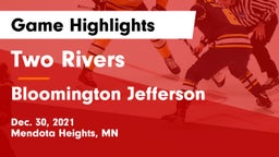 Two Rivers  vs Bloomington Jefferson  Game Highlights - Dec. 30, 2021