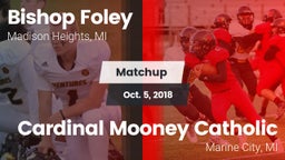 Matchup: Bishop Foley vs. Cardinal Mooney Catholic  2018