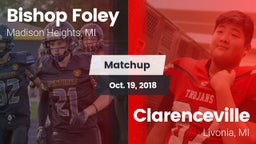 Matchup: Bishop Foley vs. Clarenceville  2018