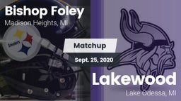 Matchup: Bishop Foley vs. Lakewood  2020