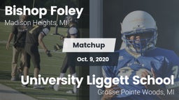 Matchup: Bishop Foley vs. University Liggett School 2020