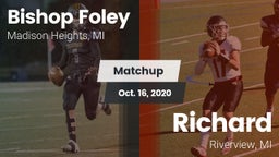 Matchup: Bishop Foley vs. Richard  2020