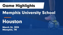 Memphis University School vs Houston  Game Highlights - March 26, 2024