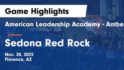 American Leadership Academy - Anthem South vs Sedona Red Rock  Game Highlights - Nov. 28, 2023