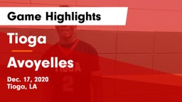 Tioga  vs Avoyelles Game Highlights - Dec. 17, 2020