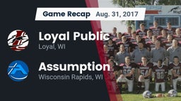 Recap: Loyal Public  vs. Assumption  2017