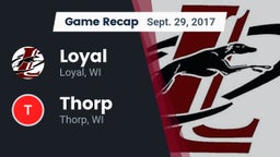 Recap: Loyal  vs. Thorp  2017