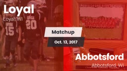 Matchup: Loyal  vs. Abbotsford  2017