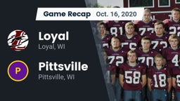 Recap: Loyal  vs. Pittsville  2020