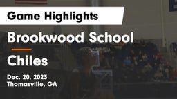 Brookwood School vs Chiles  Game Highlights - Dec. 20, 2023