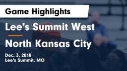 Lee's Summit West  vs North Kansas City  Game Highlights - Dec. 3, 2018