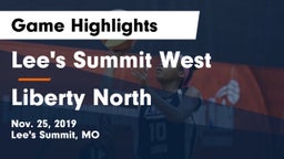 Lee's Summit West  vs Liberty North Game Highlights - Nov. 25, 2019