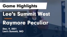 Lee's Summit West  vs Raymore Peculiar  Game Highlights - Dec. 9, 2021
