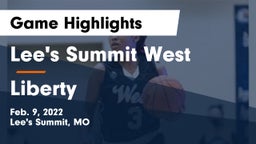 Lee's Summit West  vs Liberty  Game Highlights - Feb. 9, 2022