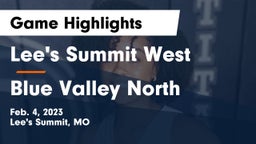 Lee's Summit West  vs Blue Valley North  Game Highlights - Feb. 4, 2023