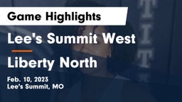Lee's Summit West  vs Liberty North  Game Highlights - Feb. 10, 2023