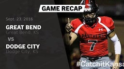 Recap: Great Bend  vs. Dodge City  2016