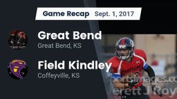 Recap: Great Bend  vs. Field Kindley  2017