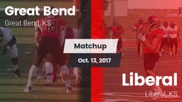Matchup: Great Bend High vs. Liberal  2017
