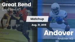 Matchup: Great Bend High vs. Andover  2018