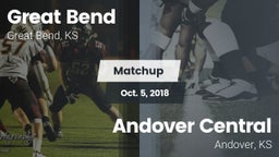 Matchup: Great Bend High vs. Andover Central  2018