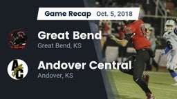 Recap: Great Bend  vs. Andover Central  2018