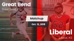 Matchup: Great Bend High vs. Liberal  2018