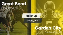 Matchup: Great Bend High vs. Garden City  2018