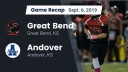 Recap: Great Bend  vs. Andover  2019