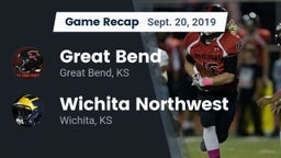 Recap: Great Bend  vs. Wichita Northwest  2019