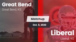 Matchup: Great Bend High vs. Liberal  2020