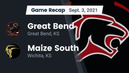 Recap: Great Bend  vs. Maize South  2021