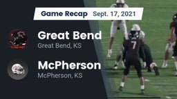 Recap: Great Bend  vs. McPherson  2021