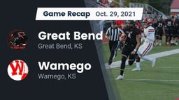 Recap: Great Bend  vs. Wamego  2021