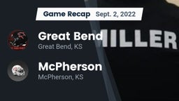 Recap: Great Bend  vs. McPherson  2022