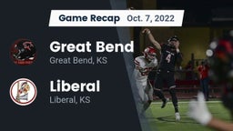 Recap: Great Bend  vs. Liberal  2022