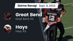Recap: Great Bend  vs. Hays  2023