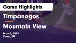 Timpanogos  vs Mountain View  Game Highlights - May 6, 2024