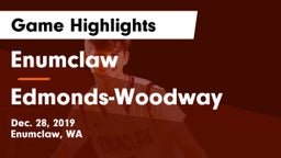 Enumclaw  vs Edmonds-Woodway  Game Highlights - Dec. 28, 2019