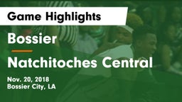 Bossier  vs Natchitoches Central Game Highlights - Nov. 20, 2018