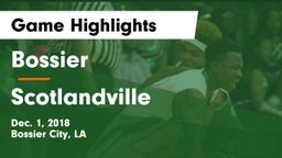 Bossier  vs Scotlandville Game Highlights - Dec. 1, 2018